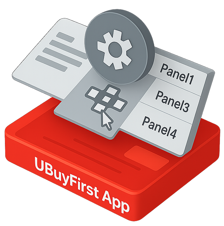 uBuyFirst ebay search software with customizable panels and ebay alerts configuration for automated ebay search and ebay notifications