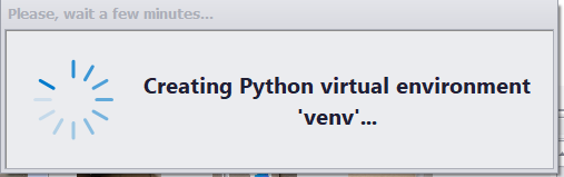 Creating the Python environment